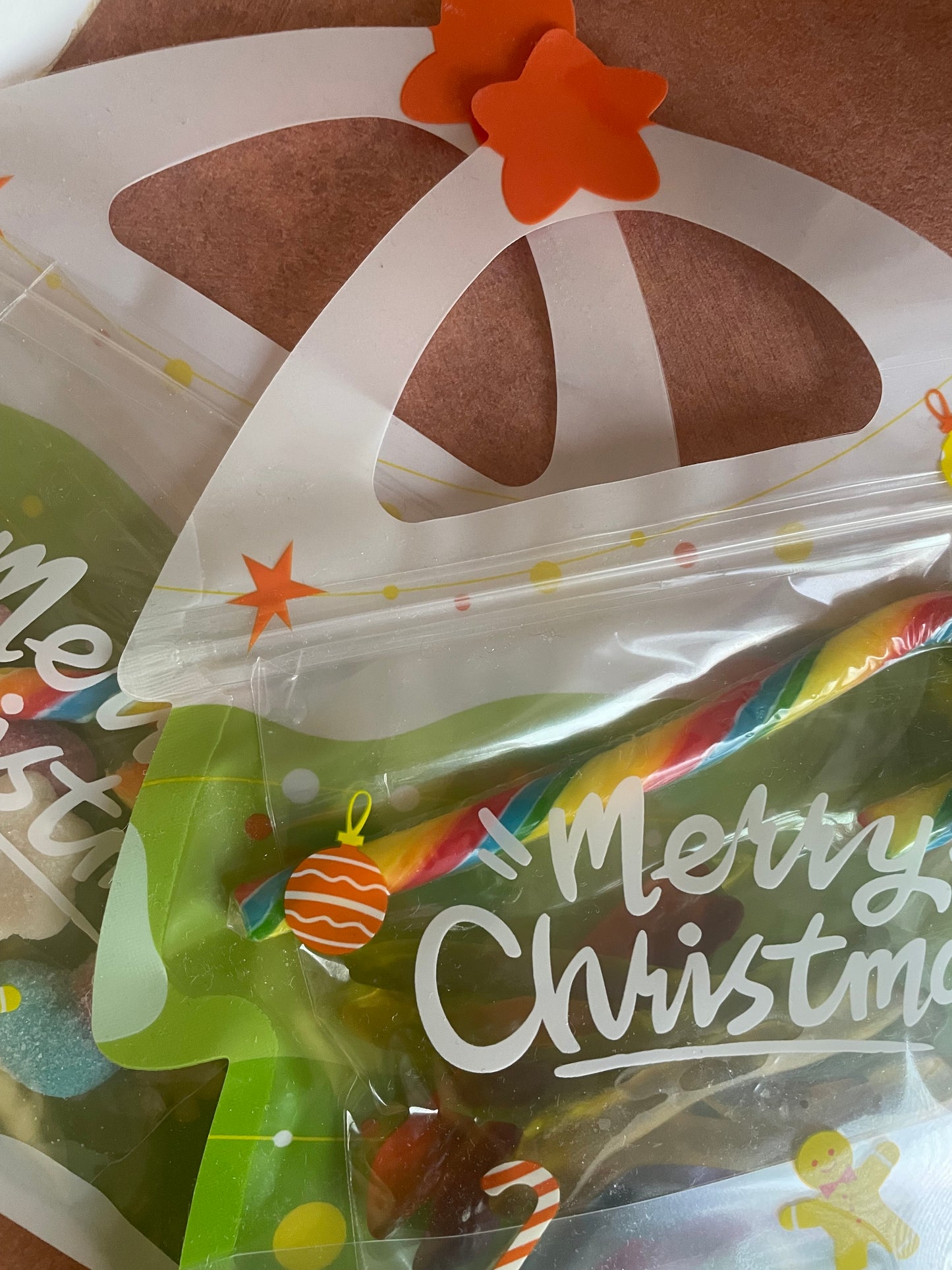 Christmas Candy gift bags