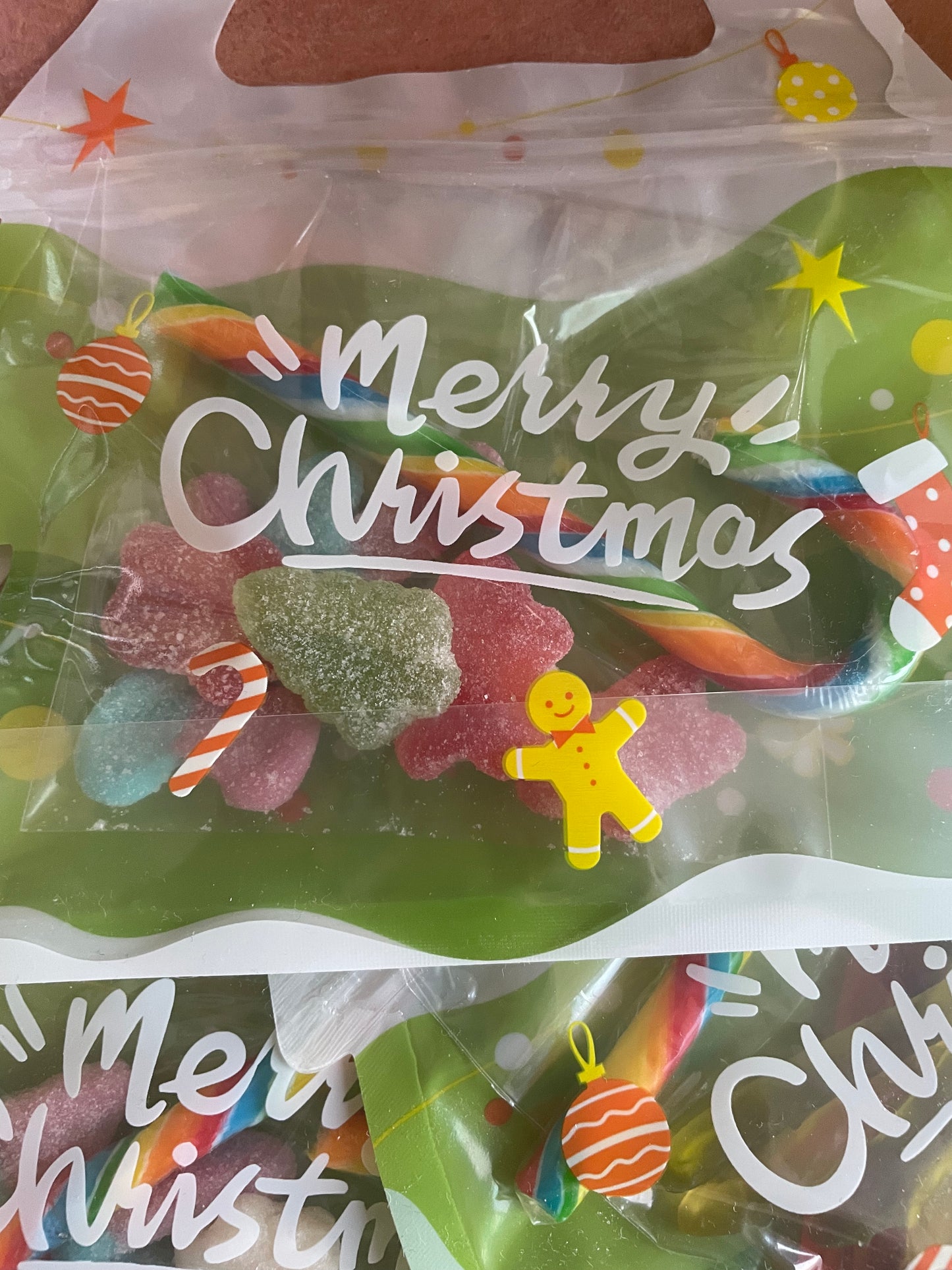 Christmas Candy gift bags