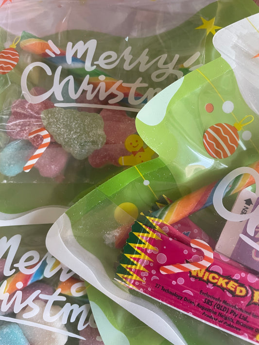 Christmas Candy gift bags